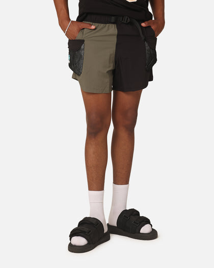 Market Garden Tech Shorts Black/Olive