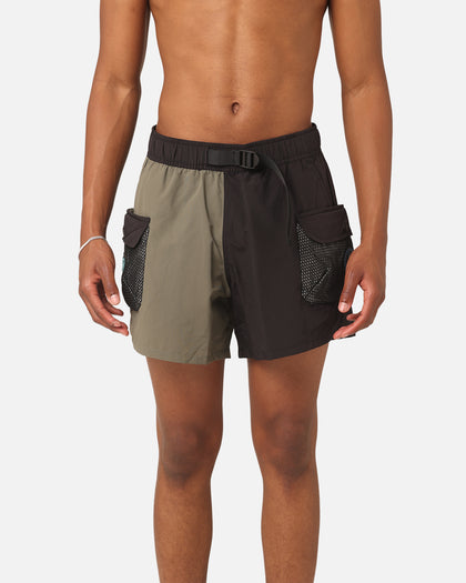 Market Garden Tech Shorts Black/Olive