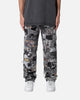 MNML Panelled Blanket Pants Black/White