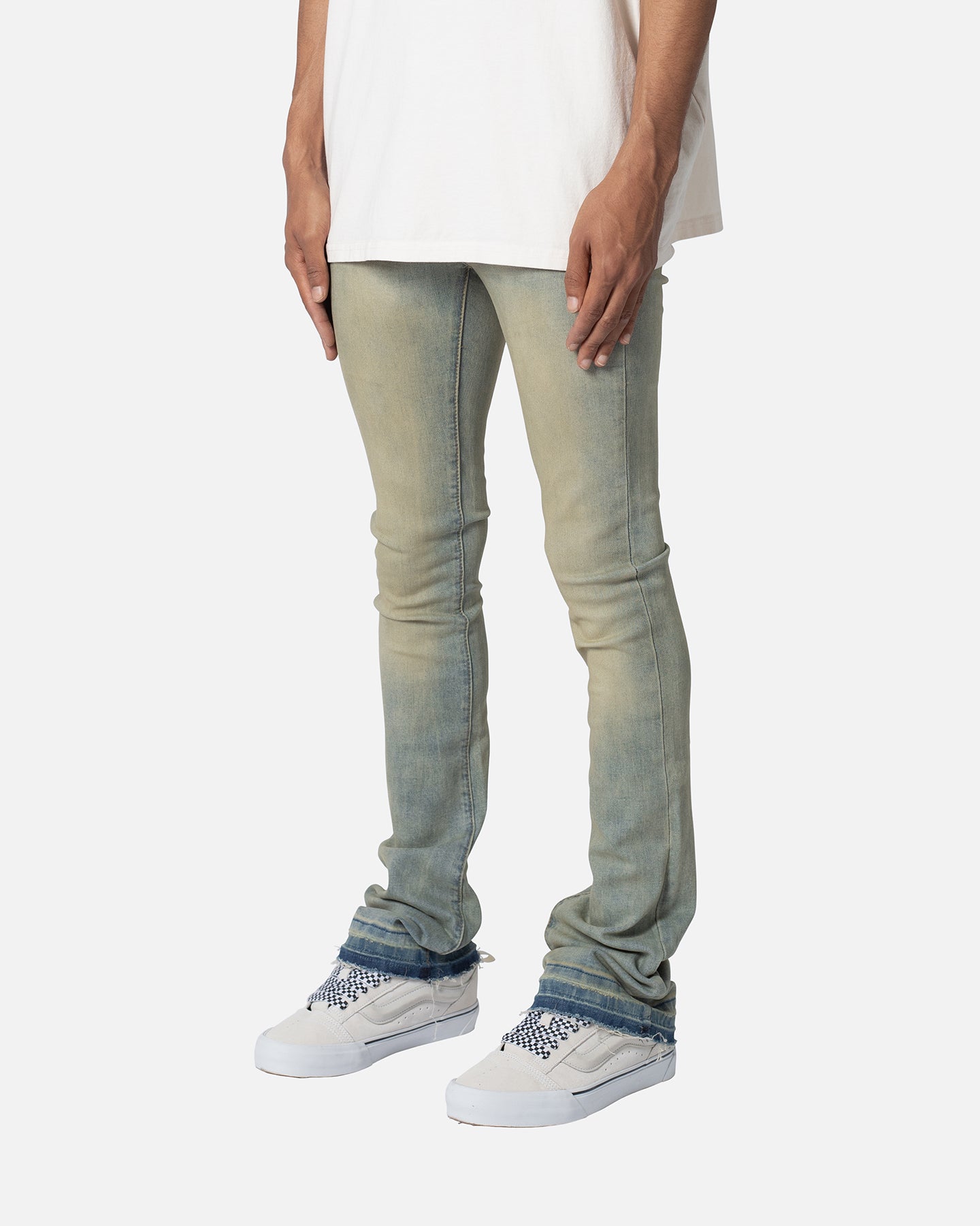 MNML X514 Skinny Stacked Denim Jeans Vintage Blue | Culture Kings US