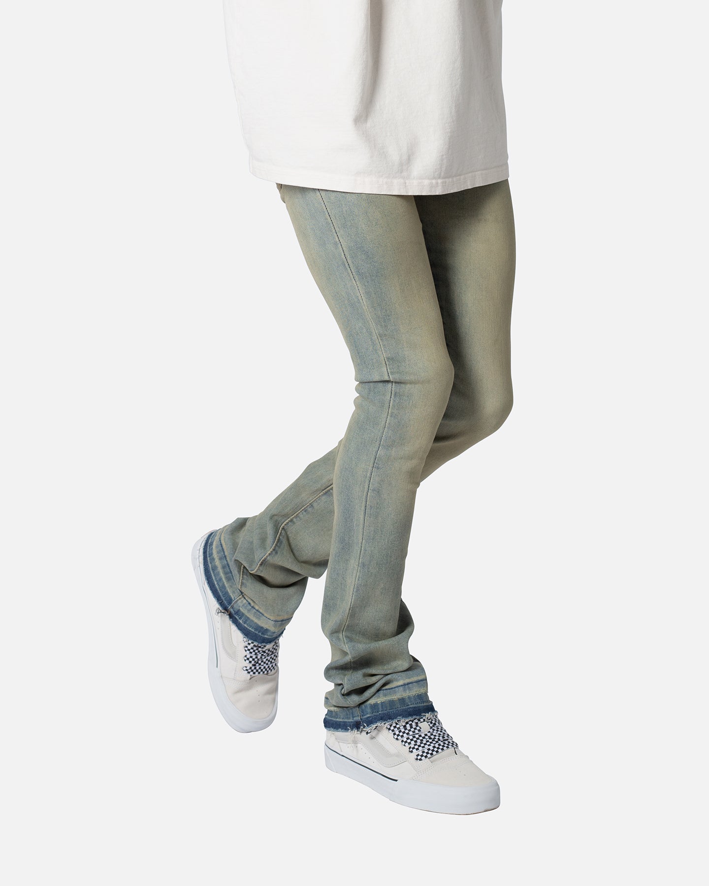 MNML X514 Skinny Stacked Denim Jeans Vintage Blue | Culture Kings US
