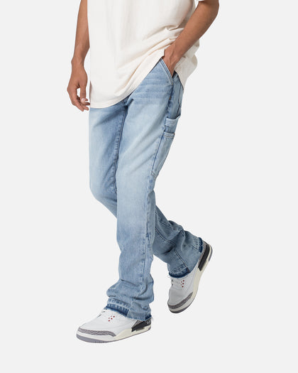 MNML B531 Carpenter Flare Denim Jeans Blue