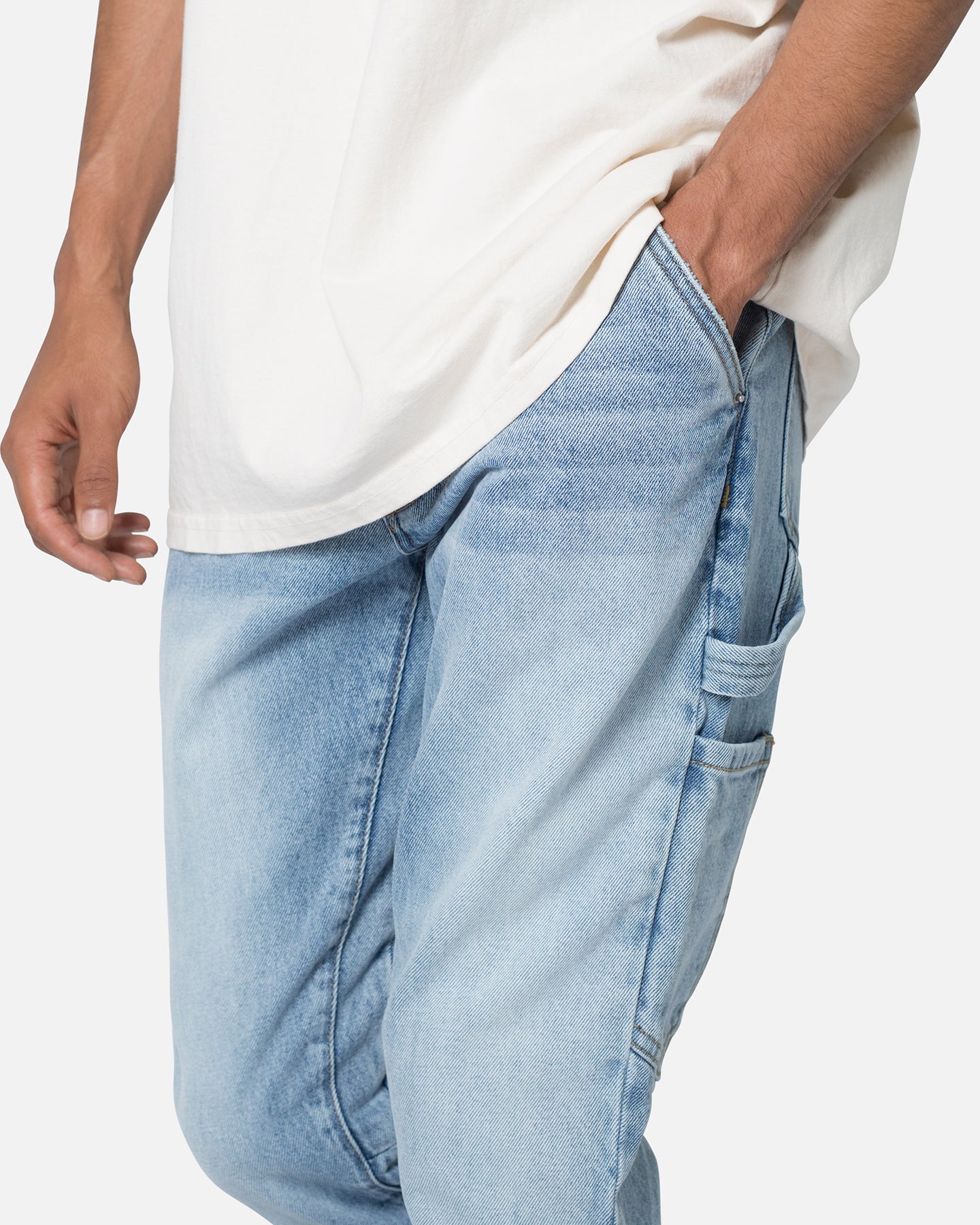 MNML B531 Carpenter Flare Denim Jeans Blue | Culture Kings US
