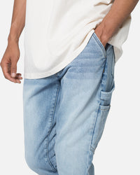 MNML B531 Carpenter Flare Denim Jeans Blue