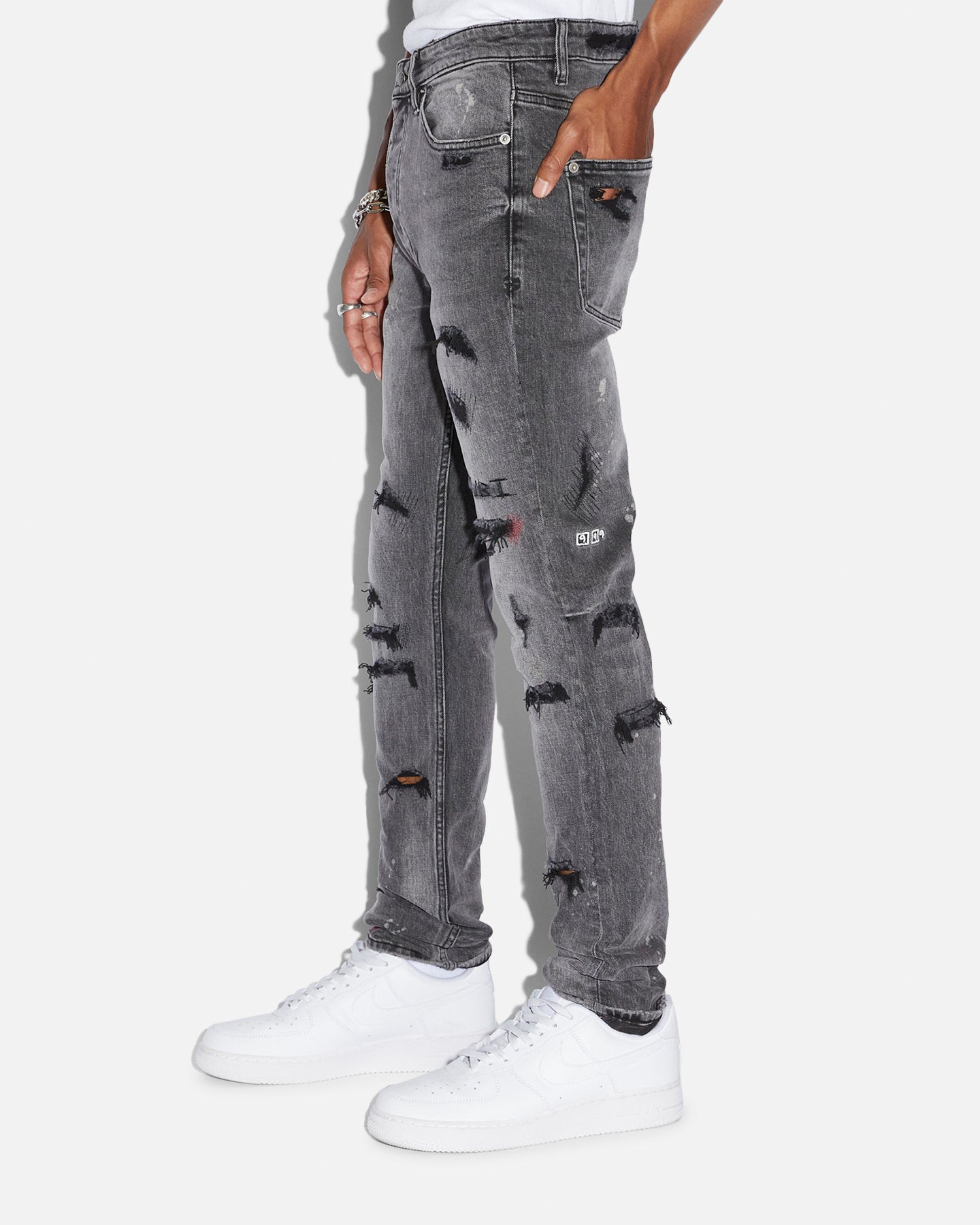 Ksubi X Juice Wrld Chitch Trashed Devil Jeans Denim | Culture Kings US