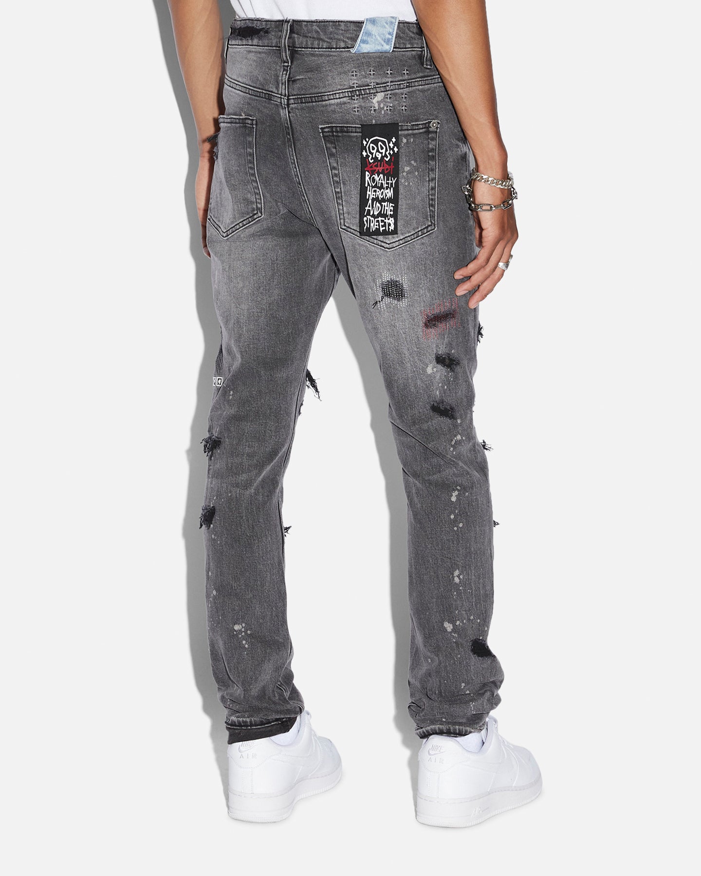 Ksubi X Juice Wrld Chitch Trashed Devil Jeans Denim | Culture Kings US