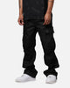 Ksubi Fugitive Cargo Waxed Jeans Black