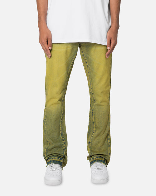 MNML B540 Flare Denim Jeans Olive