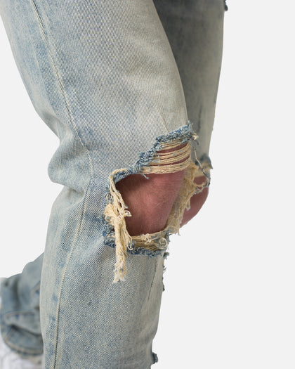 MNML D544 Straight Denim Jeans Vintage Blue