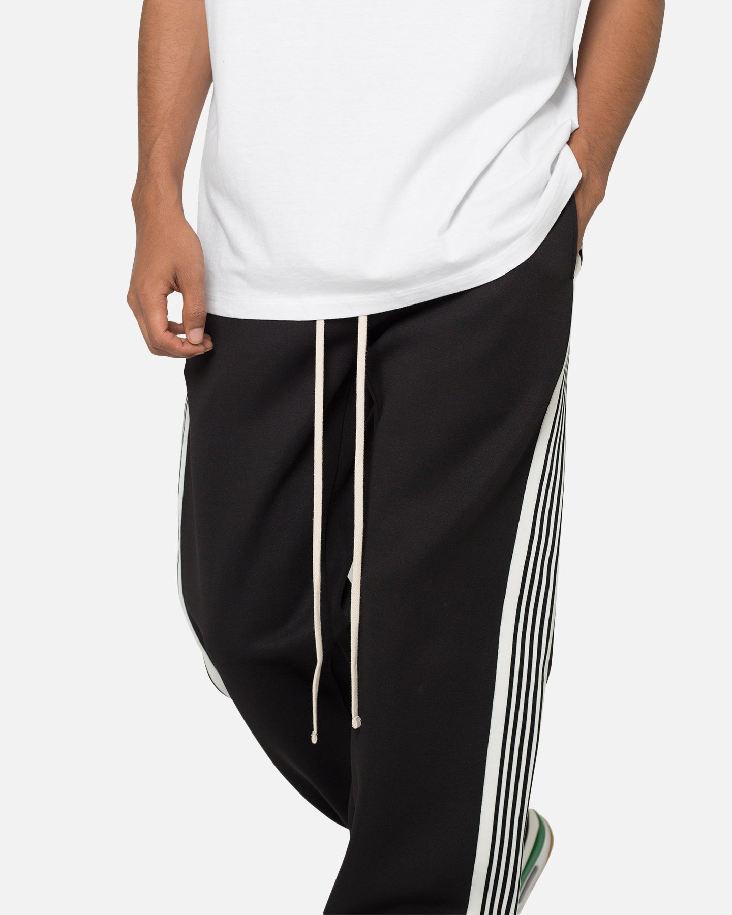 MNML Tricot Side Stripe Pants Black | Culture Kings US
