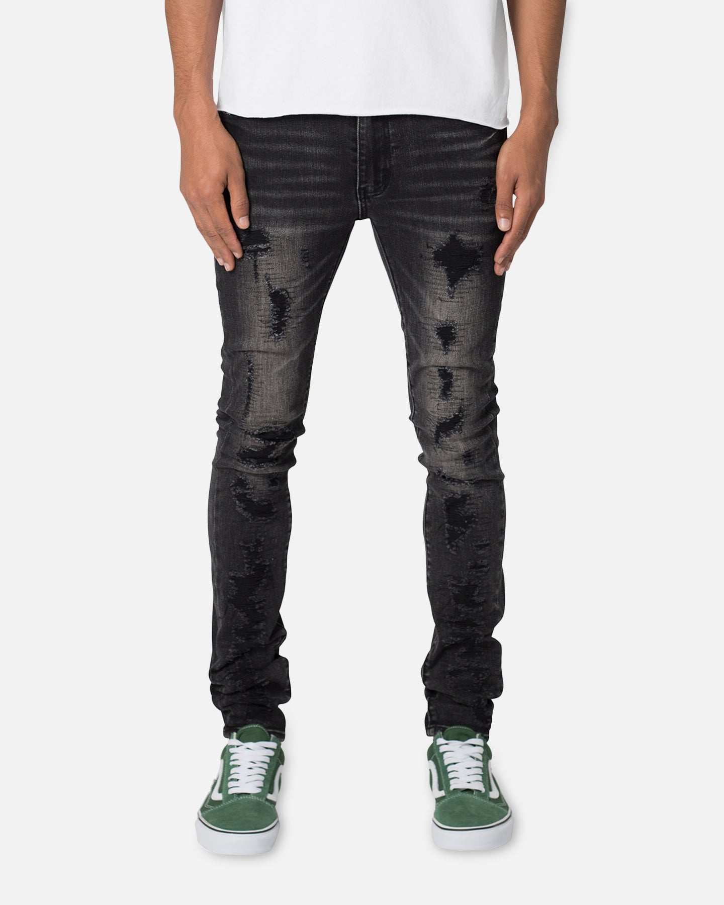 MNML X565 Skinny Denim Jeans Black | Culture Kings US