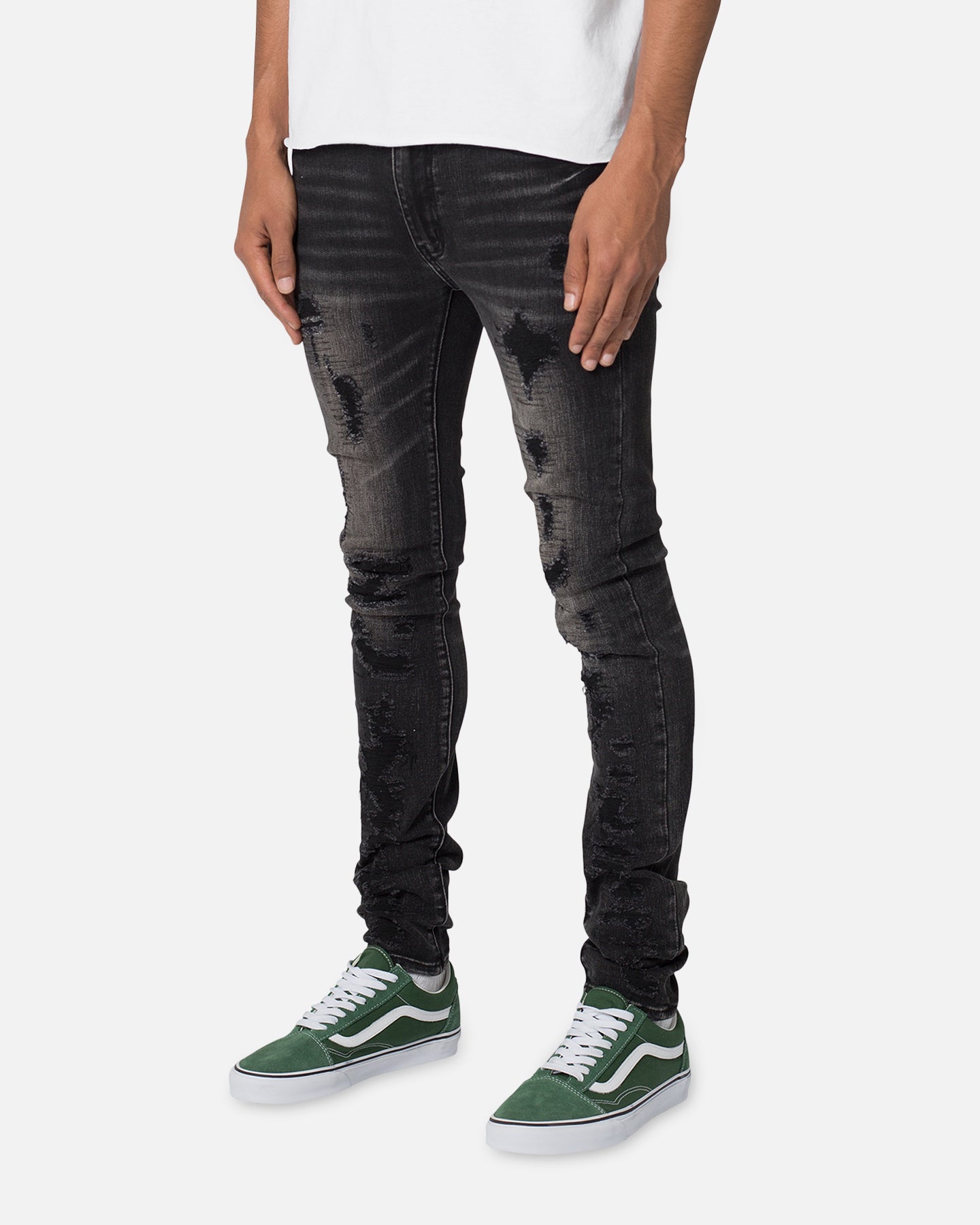 MNML X565 Skinny Denim Jeans Black | Culture Kings US