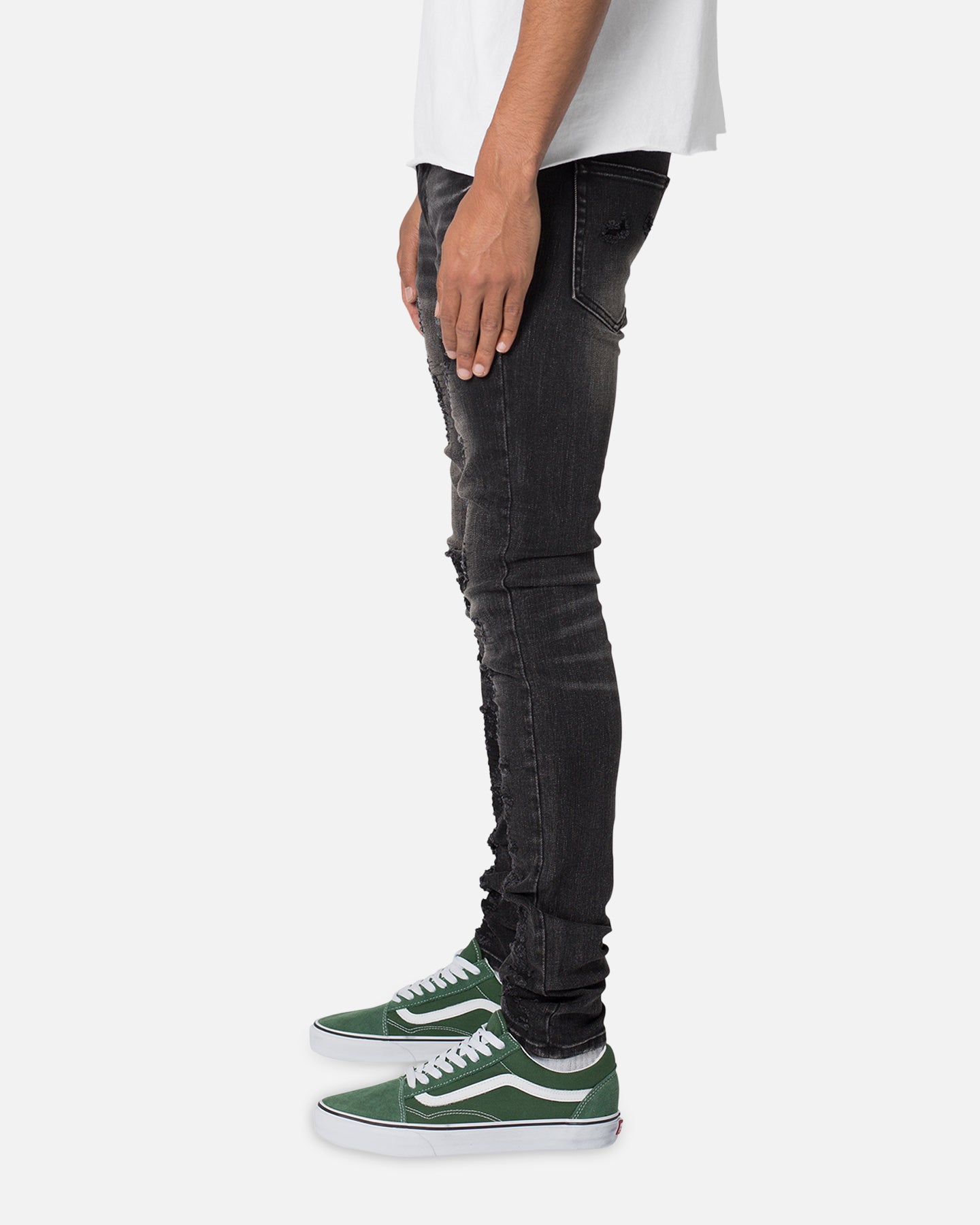 MNML X565 Skinny Denim Jeans Black | Culture Kings US