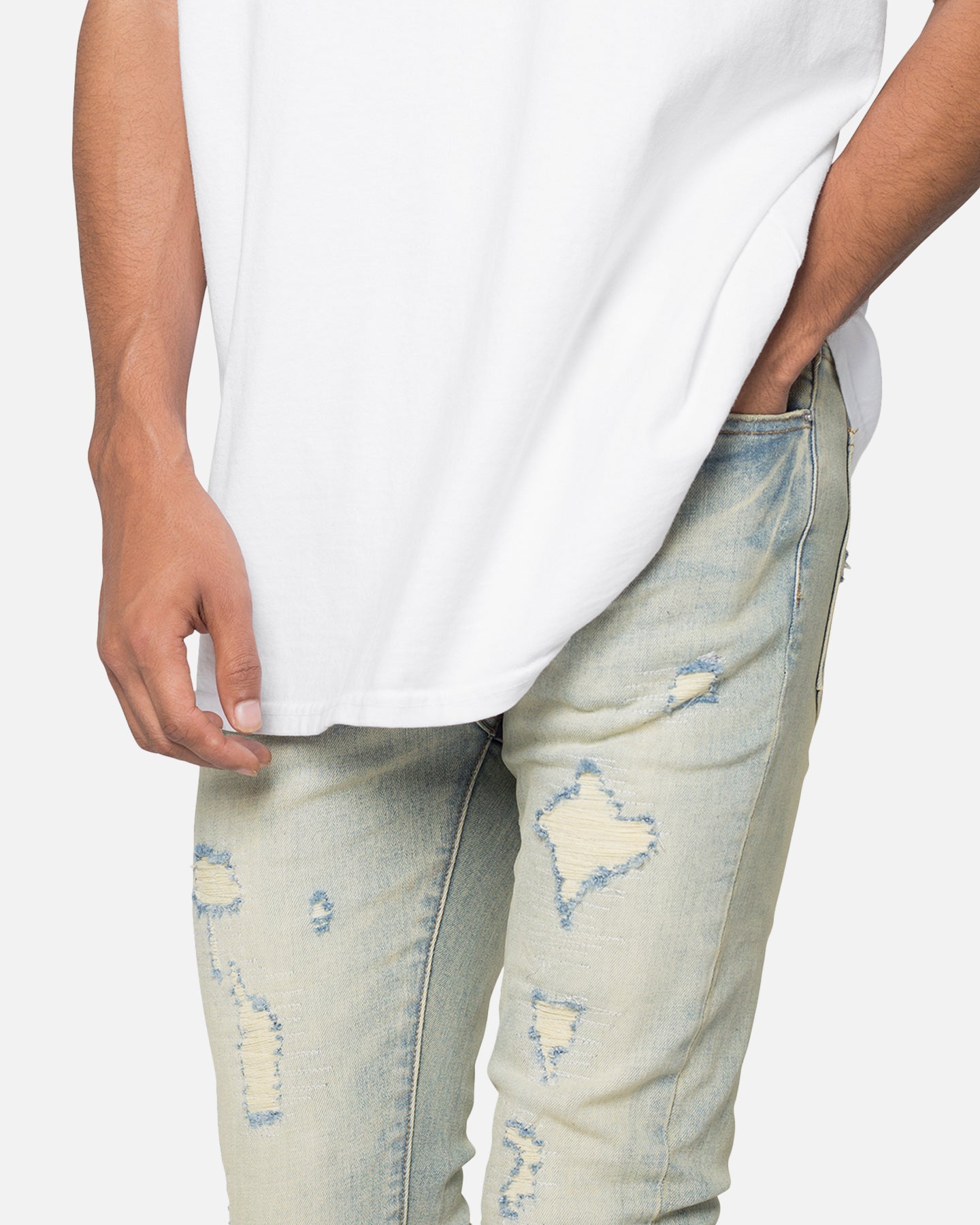 MNML X565 Skinny Denim Jeans Vintage Blue | Culture Kings US