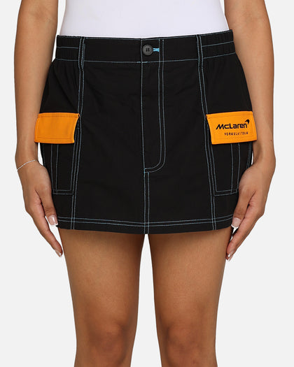 We Are The Wild Collective X McLaren Women's Cargo Skirt Black