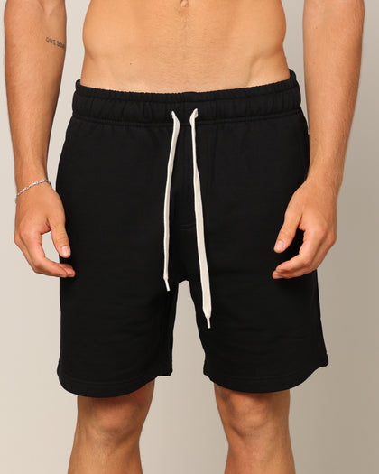 Carré Blanc Classic Sweat Shorts Black