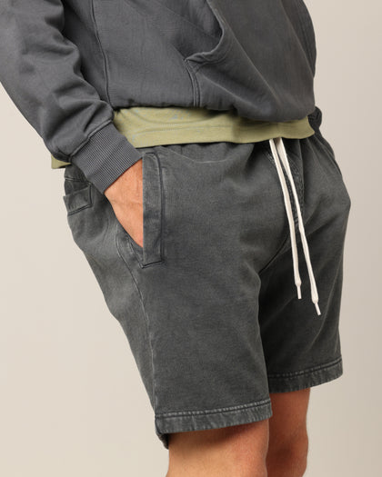 Carré Blanc Classic Sweat Shorts Vintage Grey