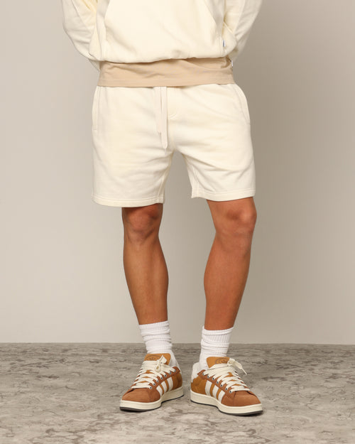 Carré Blanc Classic Sweat Shorts Off White