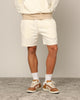 Carré Blanc Classic Sweat Shorts Off White