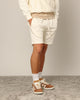 Carré Blanc Classic Sweat Shorts Off White