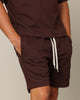 Carré Blanc Classic Sweat Shorts Brown