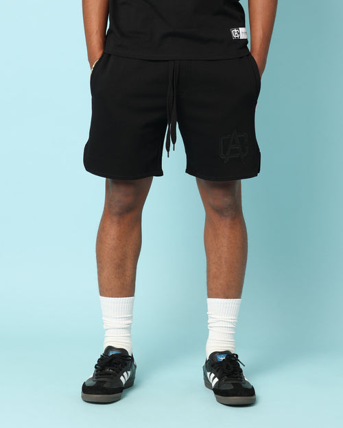 Carré Academy Sweat Shorts Black