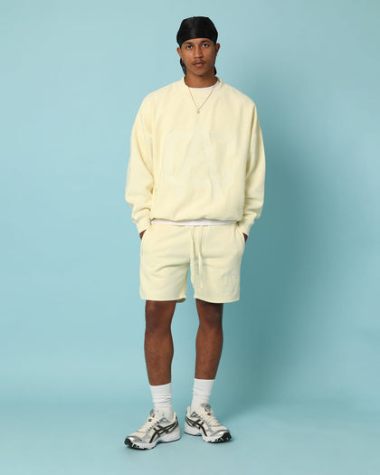 Carré Academy Sweat Shorts Yellow