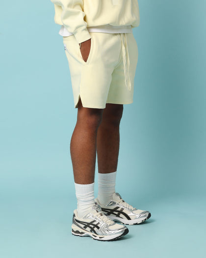 Carré Academy Sweat Shorts Yellow