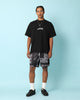 Carré Fragment Mesh Shorts Black