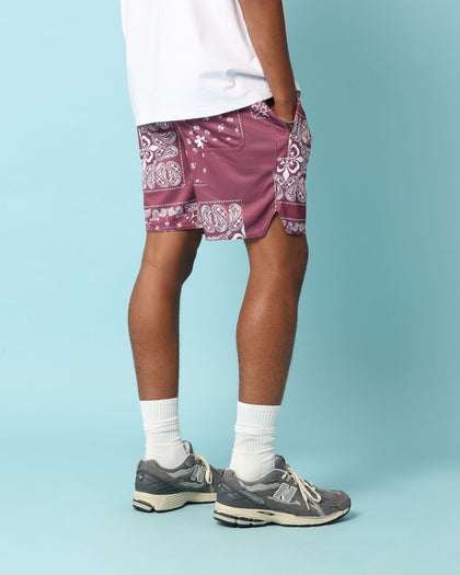 Carré Fragment Mesh Shorts Port