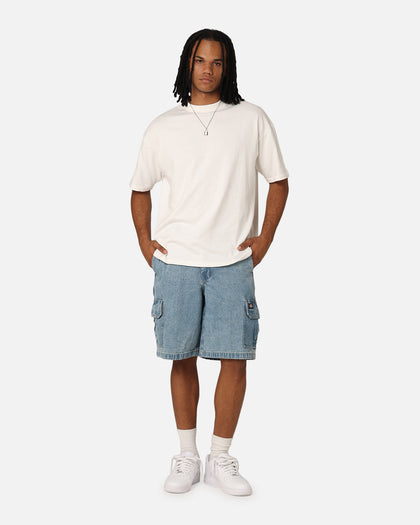 Dickies 42283 Denim Cargo Shorts Stone Washed Indigo