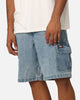 Dickies 42283 Denim Cargo Shorts Stone Washed Indigo