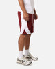 Carre C-Star Warm Up Shorts Maroon/White