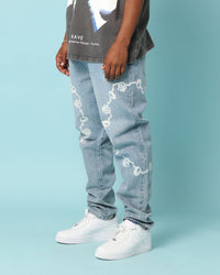 Carré Rosebowl Jeans Light Wash