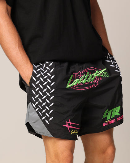 Loiter Instinct Walk Shorts Black/Green/Red