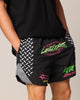 Loiter Instinct Walk Shorts Black/Green/Red