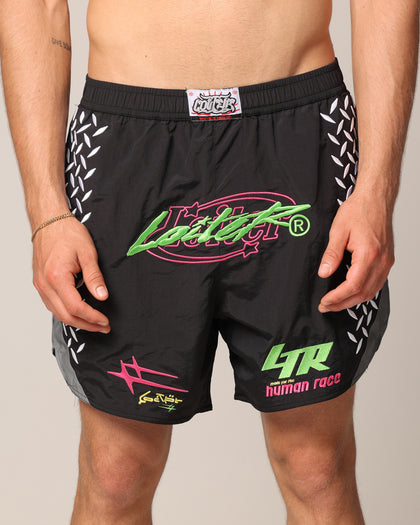 Loiter Instinct Walk Shorts Black/Green/Red