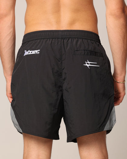 Loiter Instinct Walk Shorts Black/Green/Red