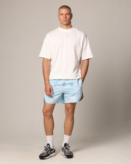 Loiter Instinct Walk Shorts Light Blue