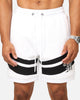 Saint Morta Homebase Fleece Shorts White