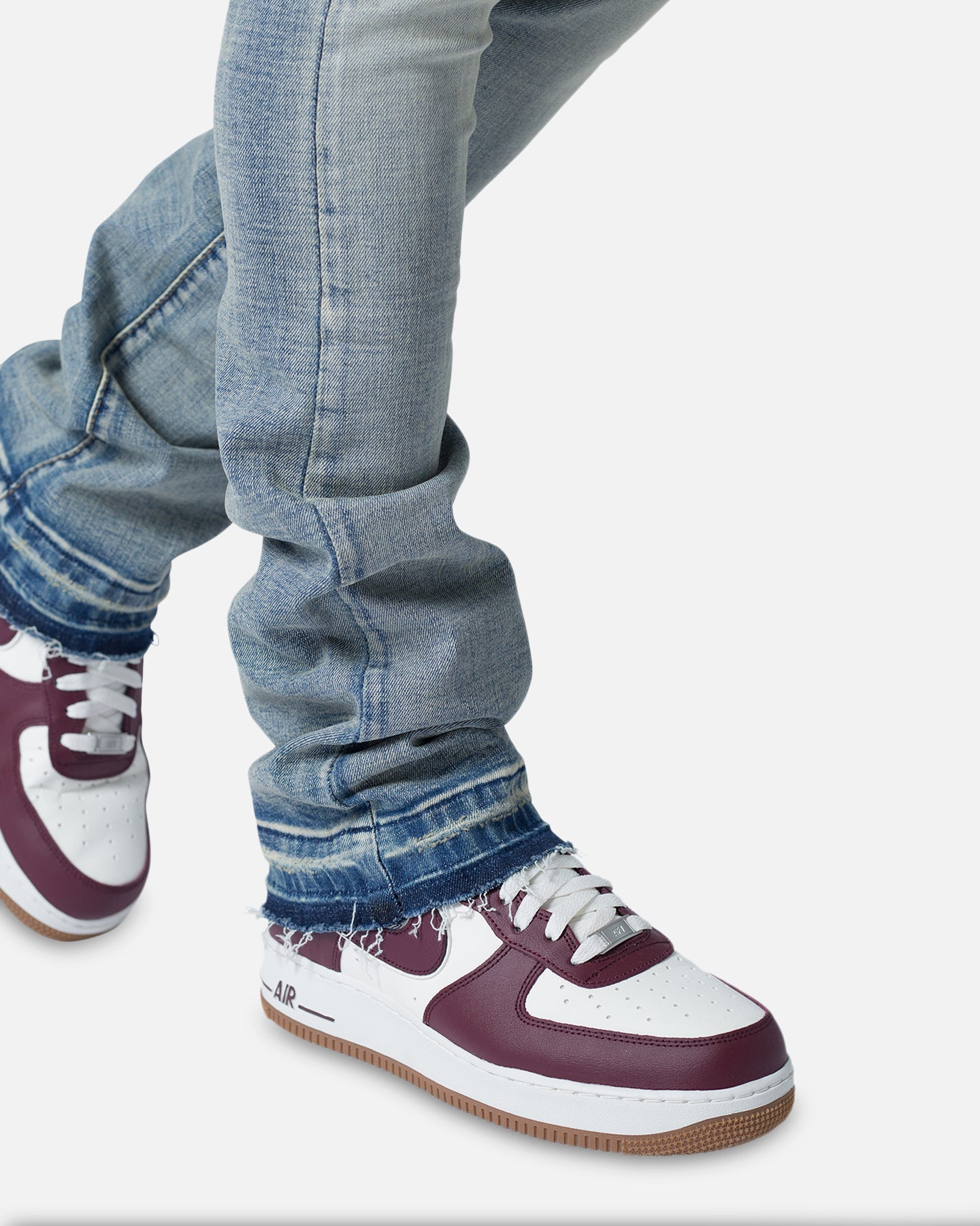 MNML X514 Skinny Stacked Denim Jeans Medium Blue | Culture Kings US