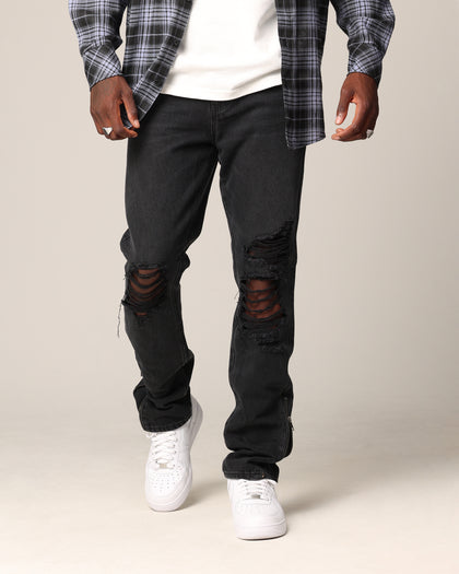 Saint Morta Deadbeat Fimi Jeans Black Shadow