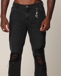 Saint Morta Deadbeat Fimi Jeans Black Shadow