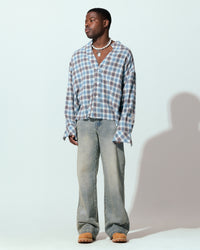 Loiter 444 Bootcut Jeans Washed Blue
