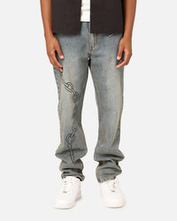 Saint Morta Rosary Psykhe Jeans Vintage Blue
