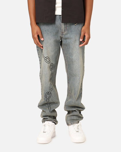 Saint Morta Rosary Psykhe Jeans Vintage Blue