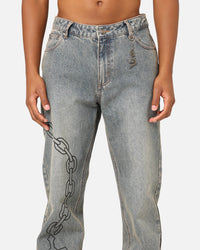 Saint Morta Rosary Psykhe Jeans Vintage Blue
