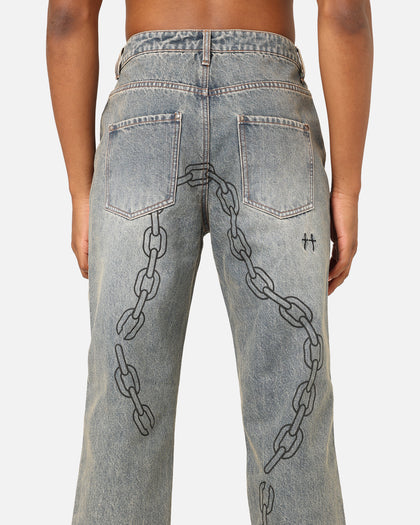 Saint Morta Rosary Psykhe Jeans Vintage Blue