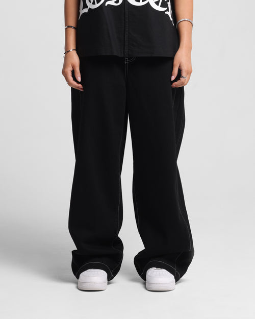 Loiter Shadow Jeans Black