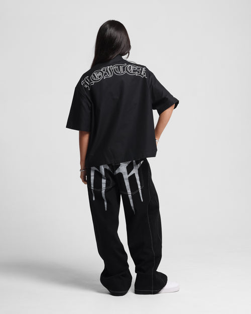 Loiter Shadow Jeans Black